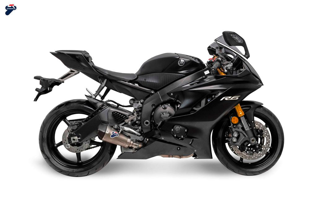 TERMINALE SCARICO RACING TERMIGNONI FORCE TITANIO YAMAHA R6 2017 - 19