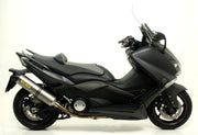 COMPLETE EXHAUST APPR. E5+E9 RACE-TECH IN TIT-CARB ARROW YAMAHA T-MAX 530 12-16