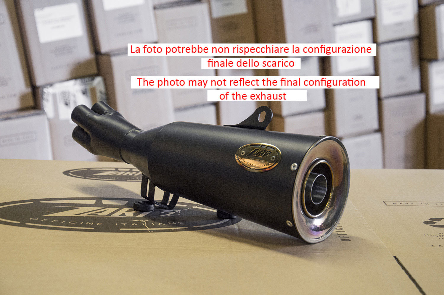 EXHAUST 2 1 ZARD RACING STEEL BMW K100 ALL THE VERSION 1983-89