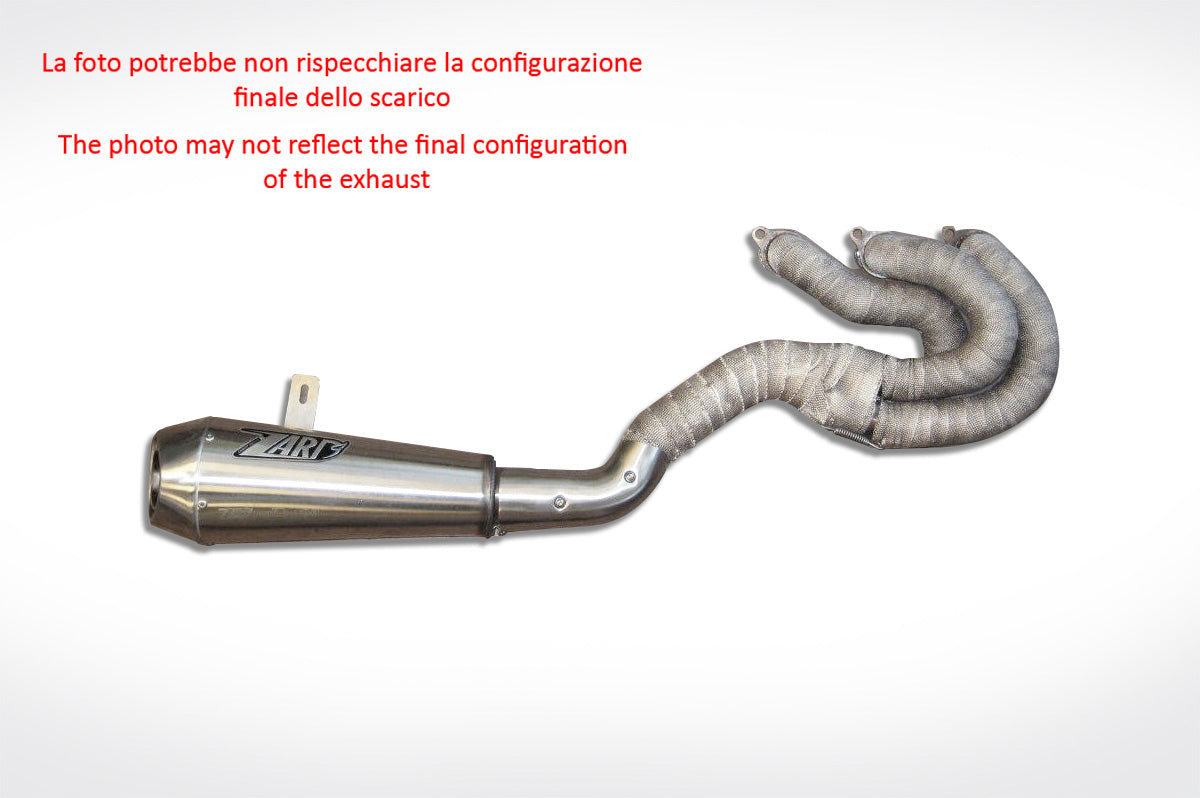 SCARICO COMPLETO ZARD SPORT ACCIAIO INOX RACING TRIUMPH ROCKET III 2006-16