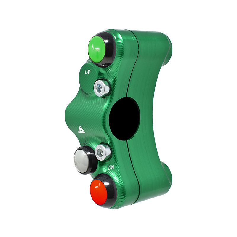 STREET VERSION LEFT HANDLEBAR SWITCH GREEN JETPRIME KAWASAKI NINJA H2R 2015 - 20