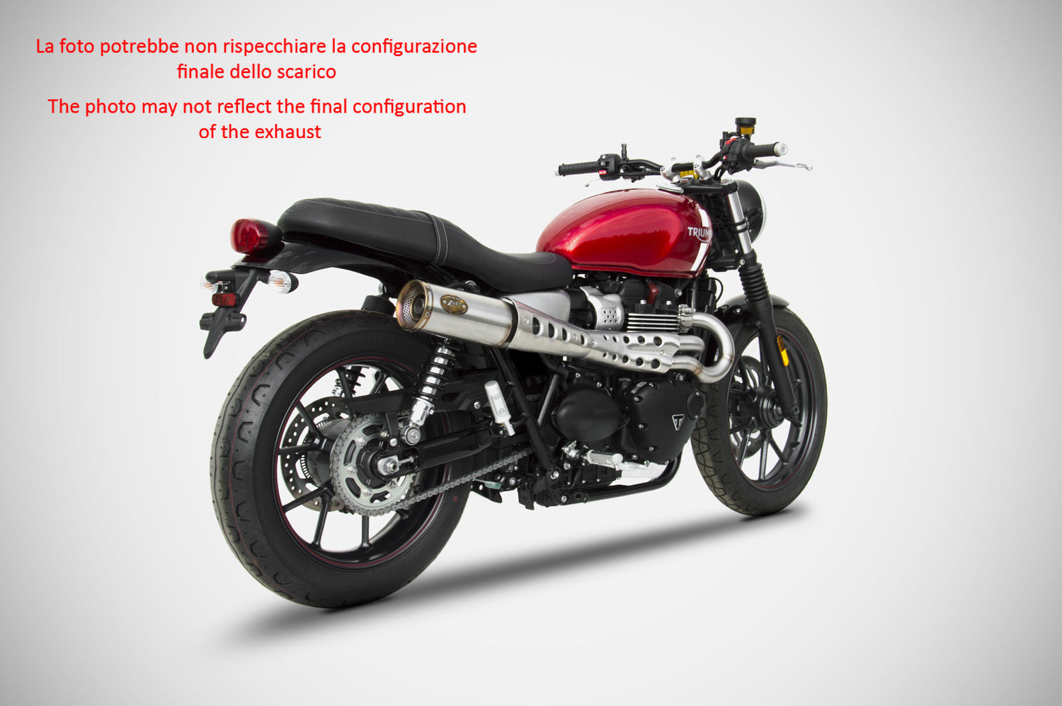 EXHAUST ZARD ZUMA STEEL RACING TRIUMPH SPEED TWIN 900 2021-23