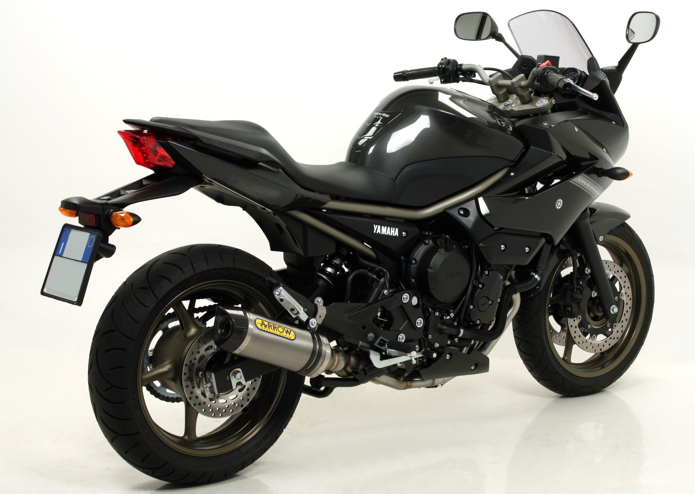 COMPLETE EXHAUST APP STREET THUNDER TITANIUM-CARB ARROW YAMAHA XJ6 09-15