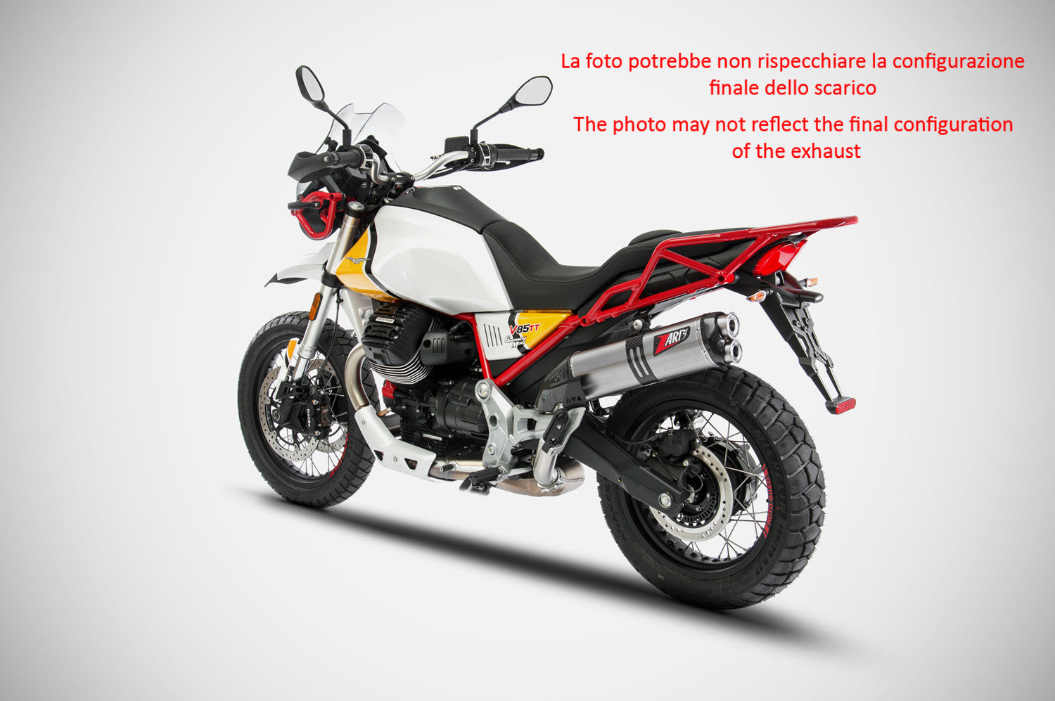 EXHAUST ZARD TITANIUM APPROVED E4/E5 MOTO GUZZI V85 TT 2019-23