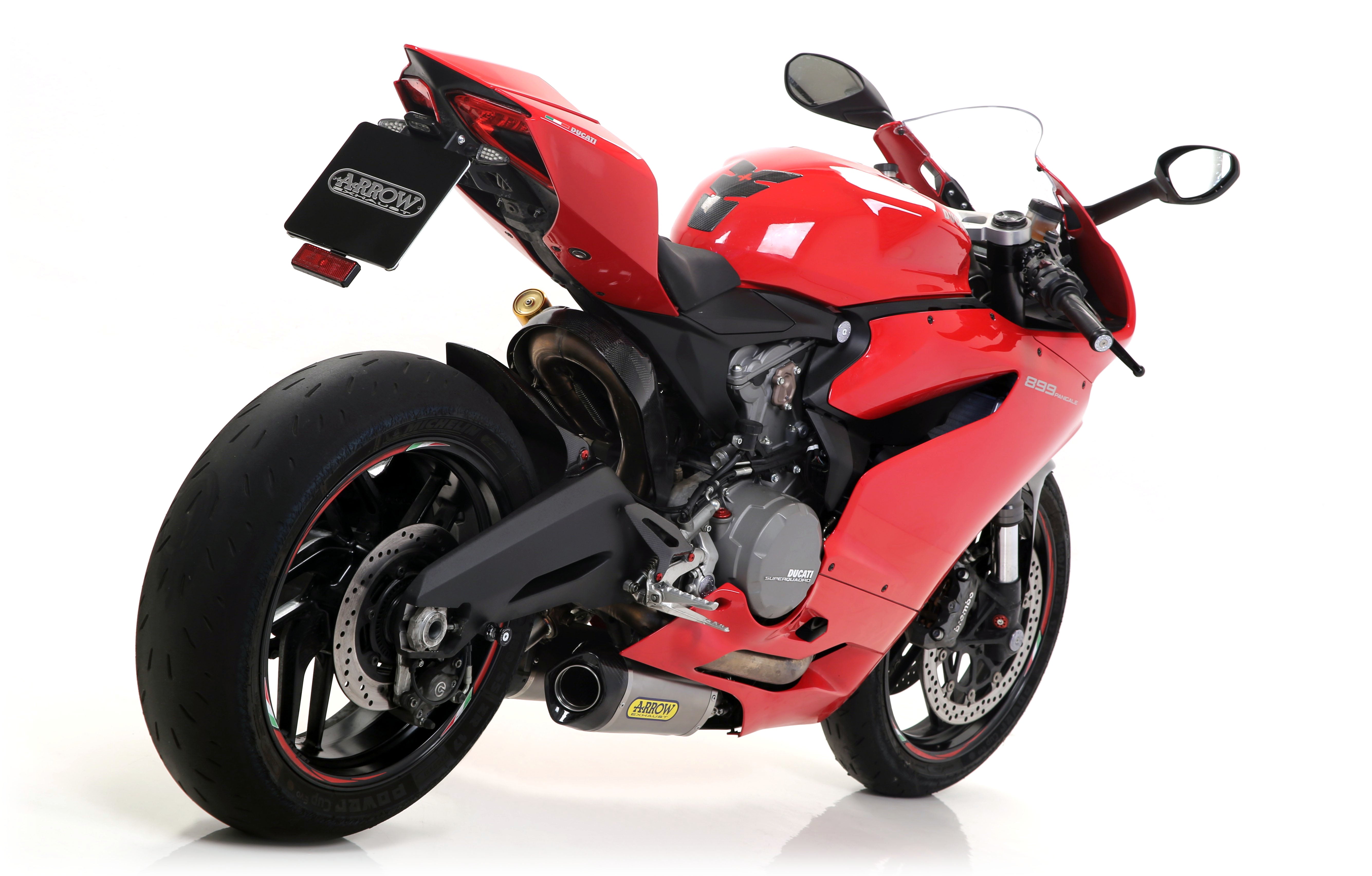 SILENCER WORKS TITANIUM (DX+SX)-CARB ARROW DUCATI 899 PANIGALE 2014-15