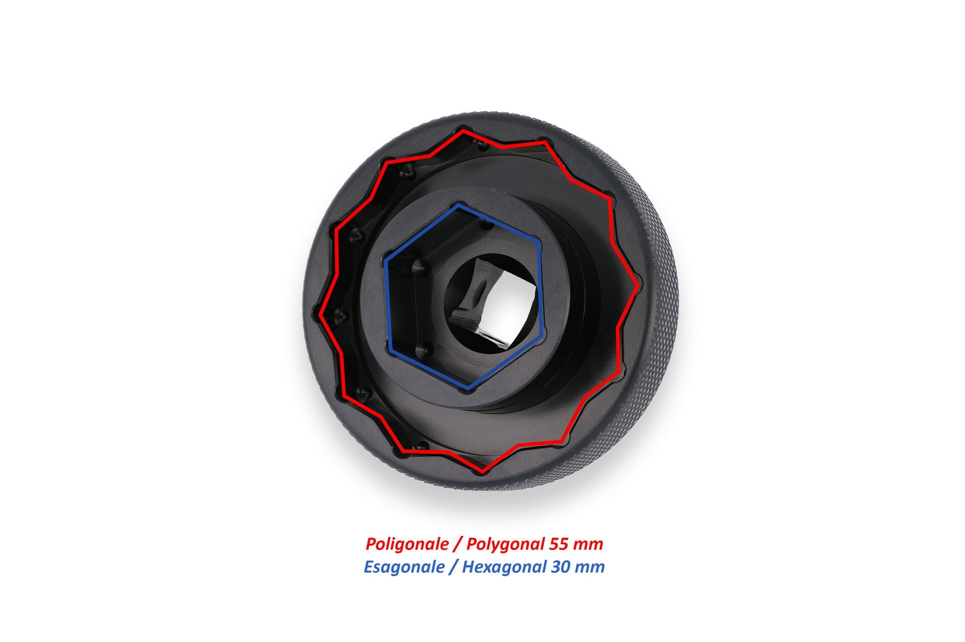CHIAVE DADI RUOTA ANTERIORE/POSTERIORE CNC RACING DUCATI SUPERBIKE 1098 / S / R