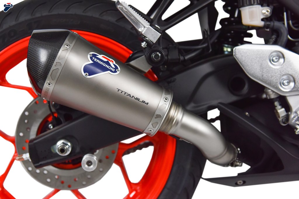 TERMINALE SCARICO RACING TERMIGNONI FORCE TITANIO YAMAHA MT 03 2016 - 19