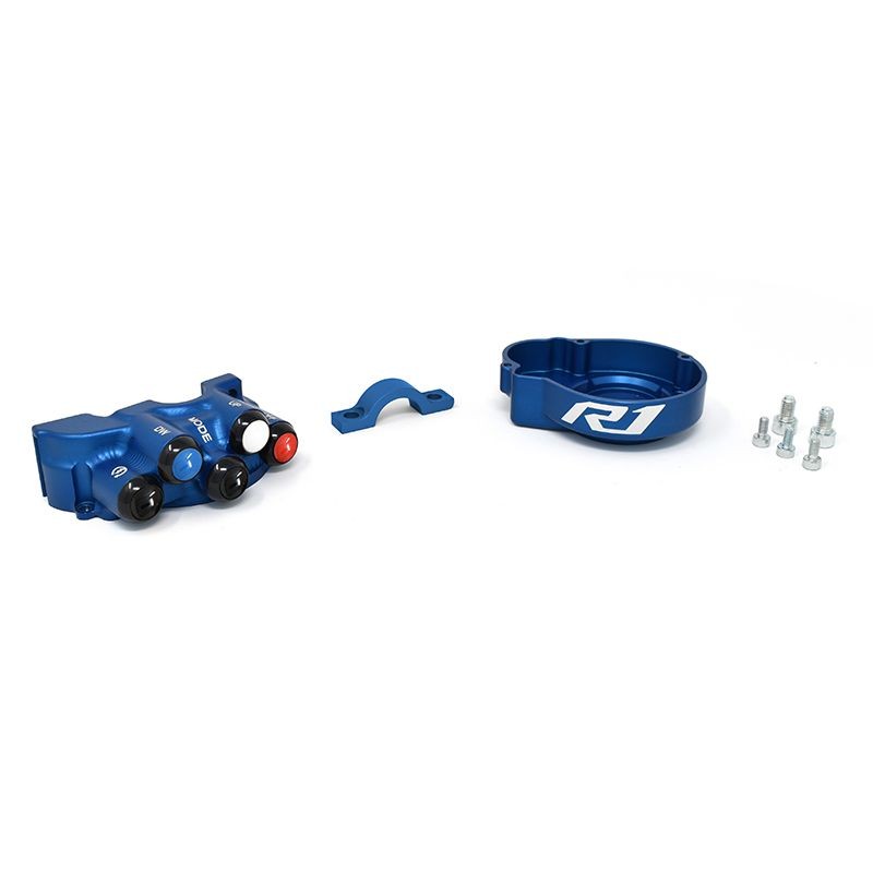 RIGHT SWITCH + GAS INTEGRATED CONTROLS BLUE JETPRIME YAMAHA YZF R1 2020>