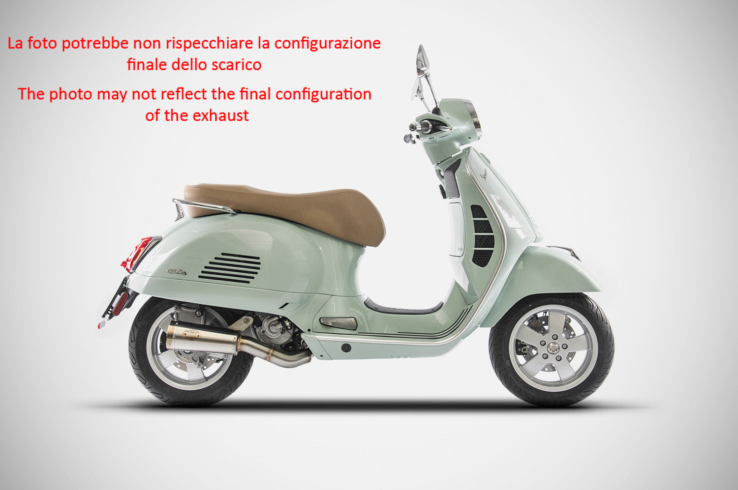 TERMINALE DI SCARICO ZARD INOX RACING PIAGGIO VESPA GTS 300 2020