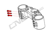 KIT BOTTOM TRIPLE CLAMP SCREW KIT TITANIUM CNC RACING DUCATI XDIAVEL 1262 / S