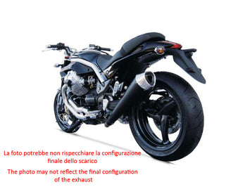 ZARD SLIP-ON CONICAL STAINLESS STEEL HOMOLOGATED MOTO GUZZI GRISO 2005-16