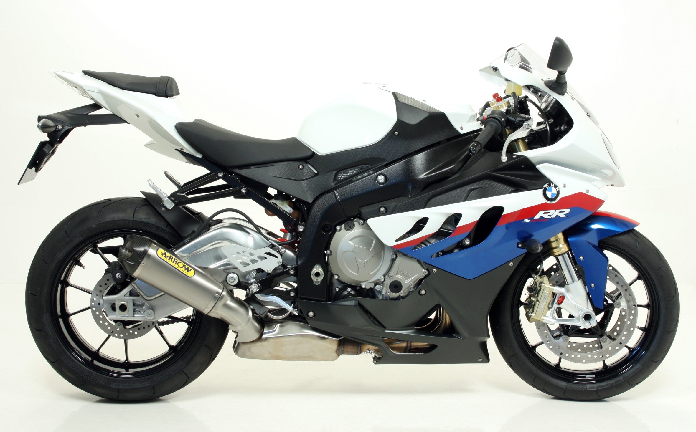 SILENCER WORKS TITANIUM-CARB ARROW BMW S 1000 RR 09-14