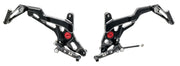 ADJUSTABLE REAR SETS TOURING CNC RACING DUCATI MONSTER 821 2014 - 17