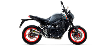 SCARICO COMPLETO ARROW BASSO WORKS EURO5 TITANIO-CARBONIO YAMAHA MT-09 2021-22
