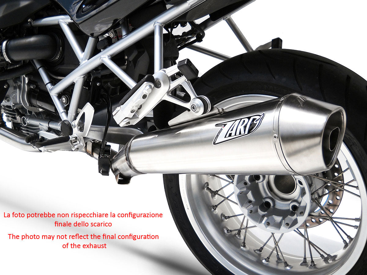 TERMINALE SCARICO ZARD CONICO INOX RACING BMW R 1200 R 2011 - 13