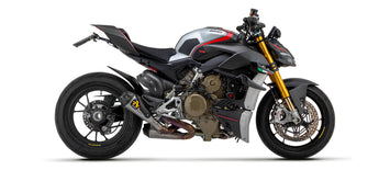 TERMINALE ARROW WORKS + RACC. FULL TITANIO DUCATI STREETFIGHTER V4 20-22