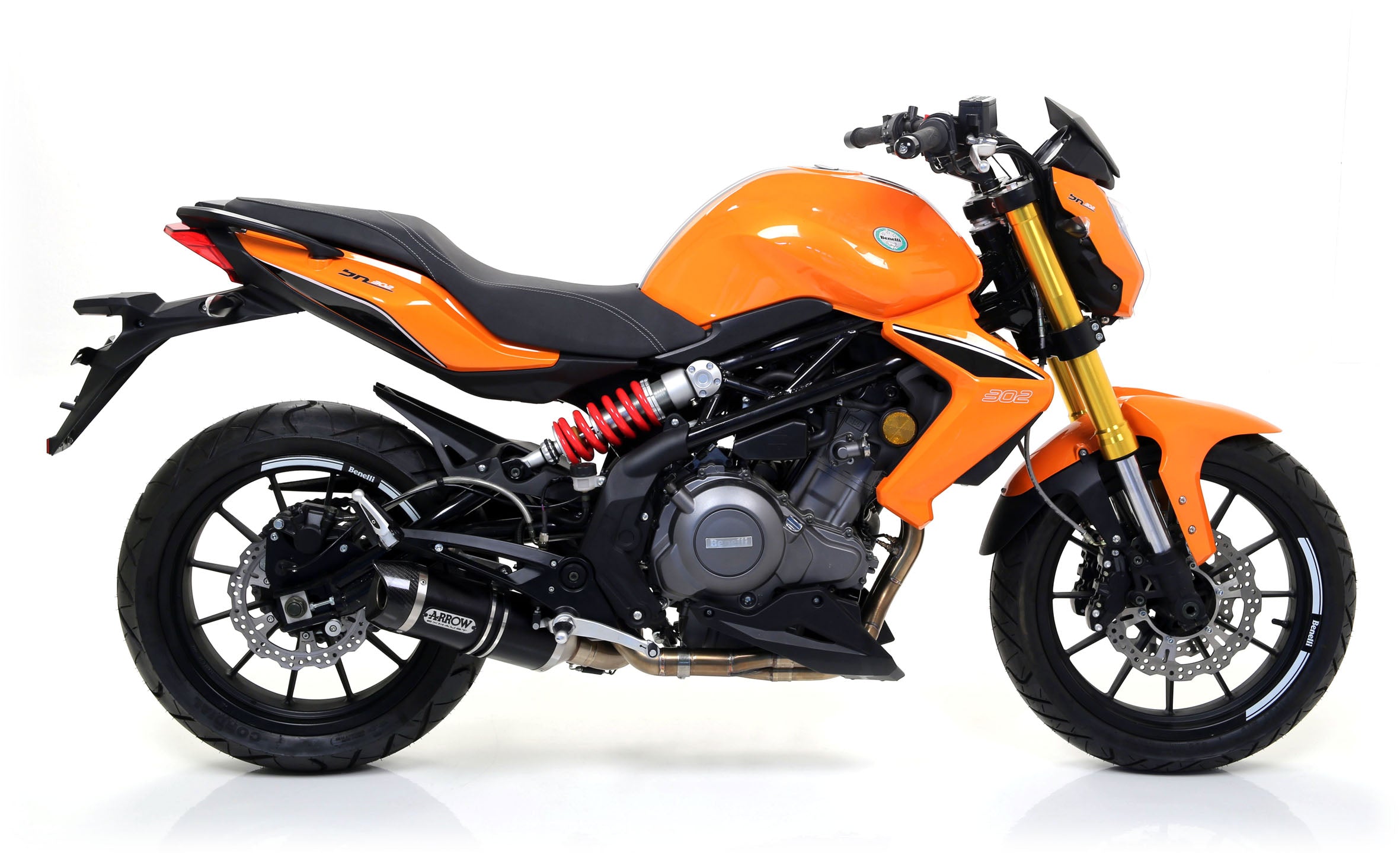 KIT SILENCER STREET THUNDER TITANIUM-CARB ARROW BENELLI BN 302 2014-18