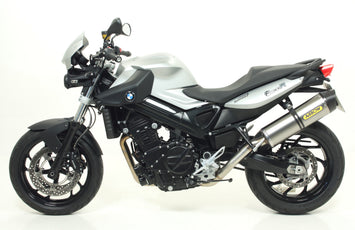 TERMINALE ARROW MAXI RACE-TECH OMOLOGATO TITANIO-CARBONIO BMW F 800 R 09-16
