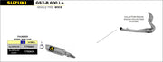 SCARICO COMPLETO PRO-RACE TITANIO ROAD OMOLOGATO ARROW SUZUKI GSXR 750 06-2007