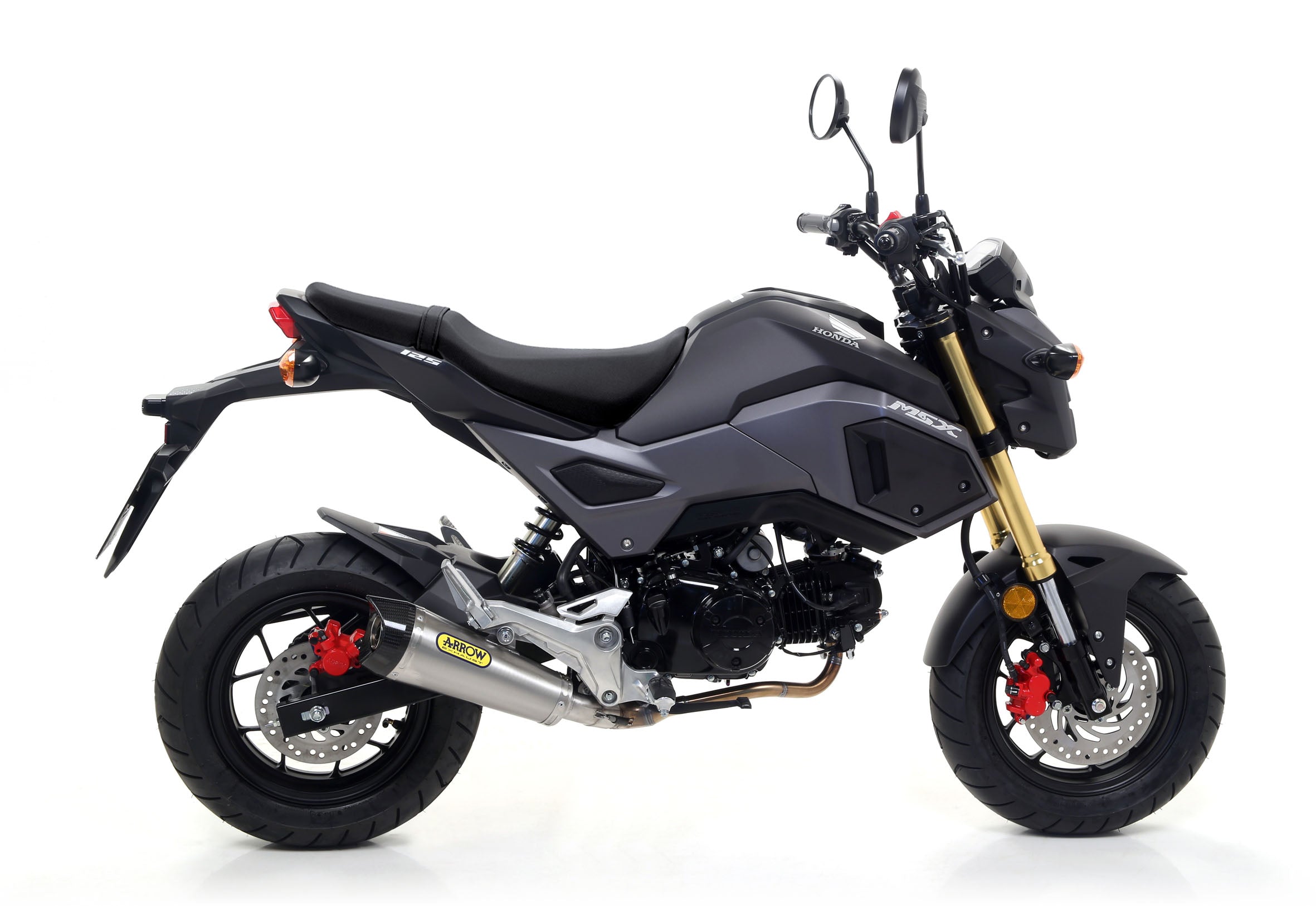 COMPLETE EXHAUST APPROVED EC+ECE X-KONE TITANIUM ARROW HONDA GROM 125 2016-20