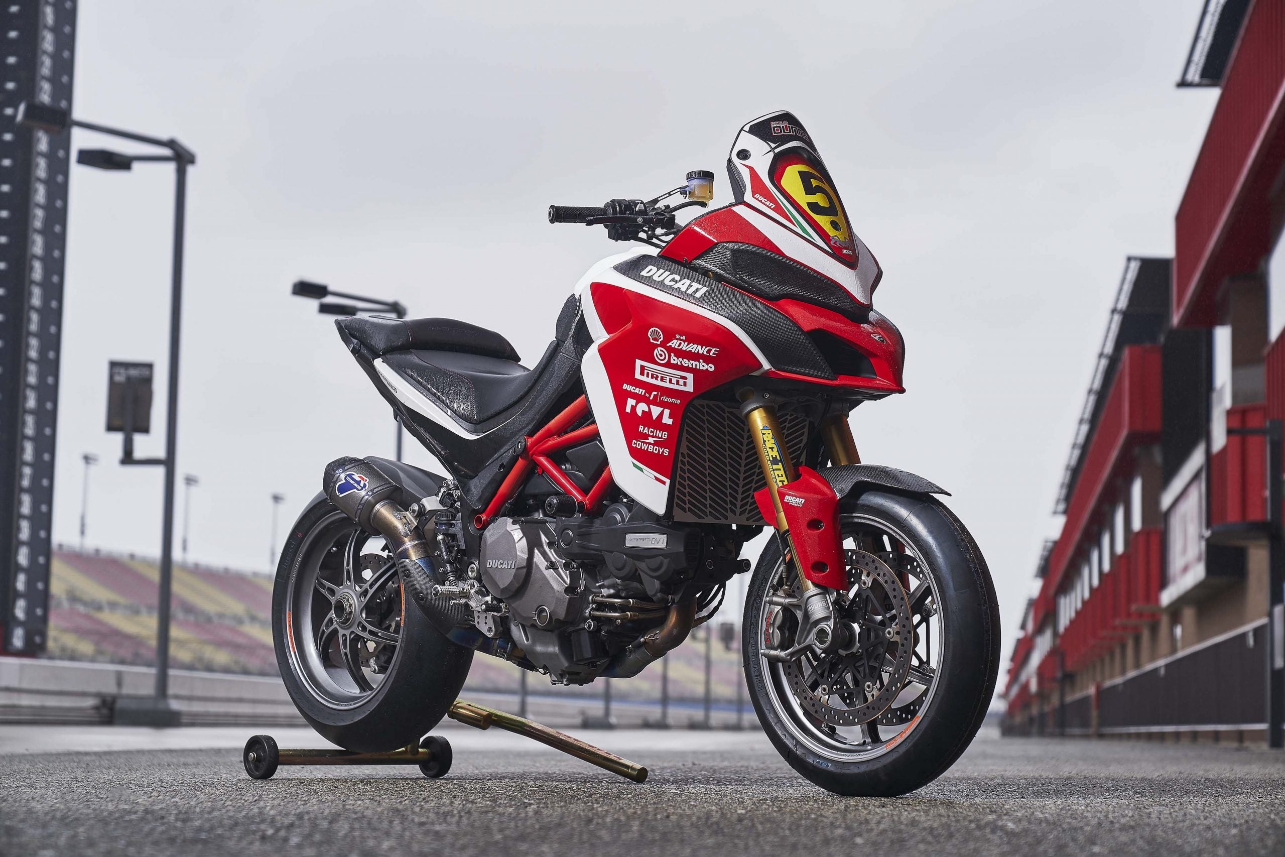 COMPLETE EXHAUST TERMIGNONI FULL TITANIO DUCATI MULTISTRADA 1260 2018-20