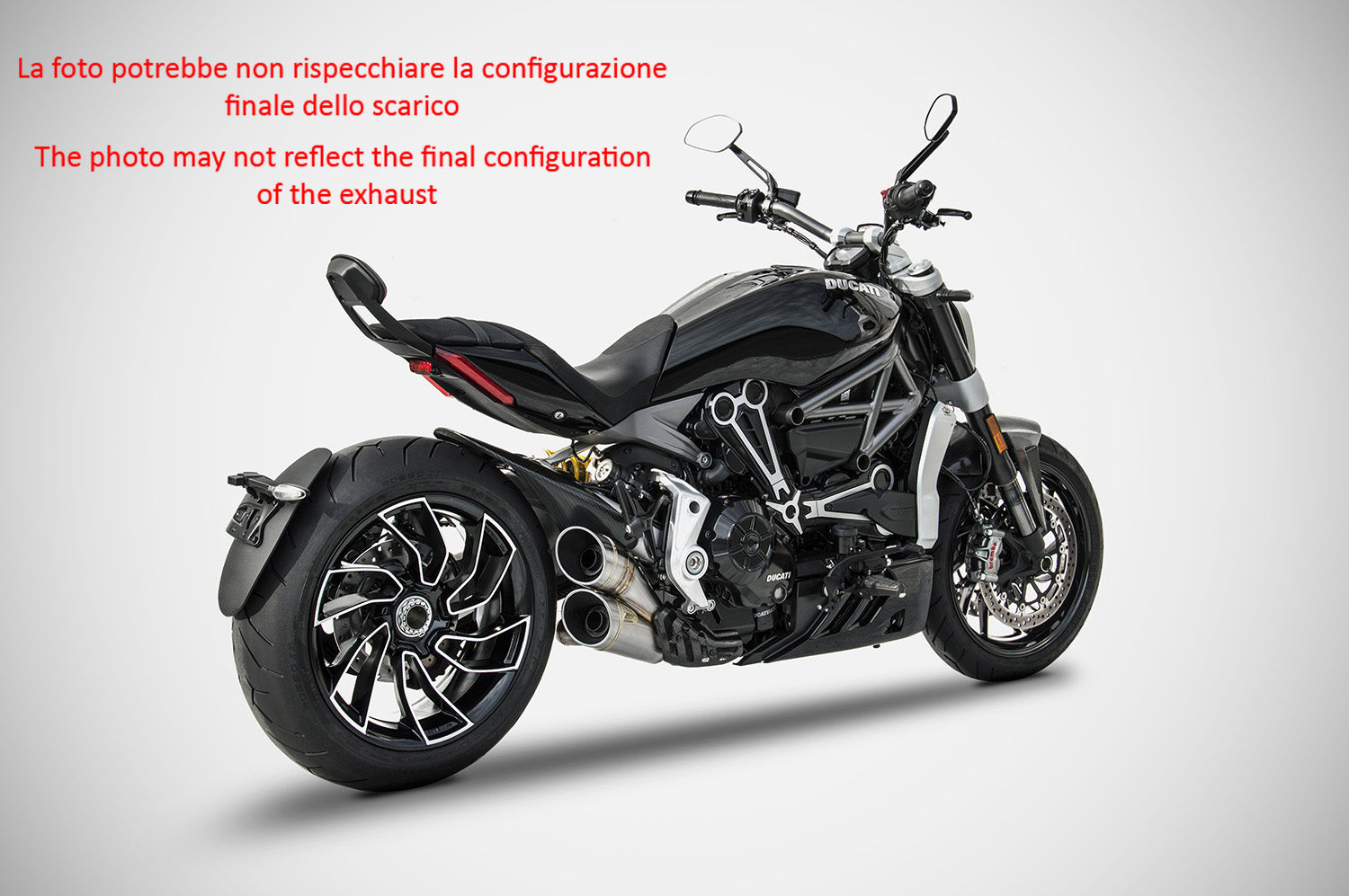 SCARICO COMPLETO ZARD ACCIAIO INOX OMOLOGATO DUCATI XDIAVEL 2016-20