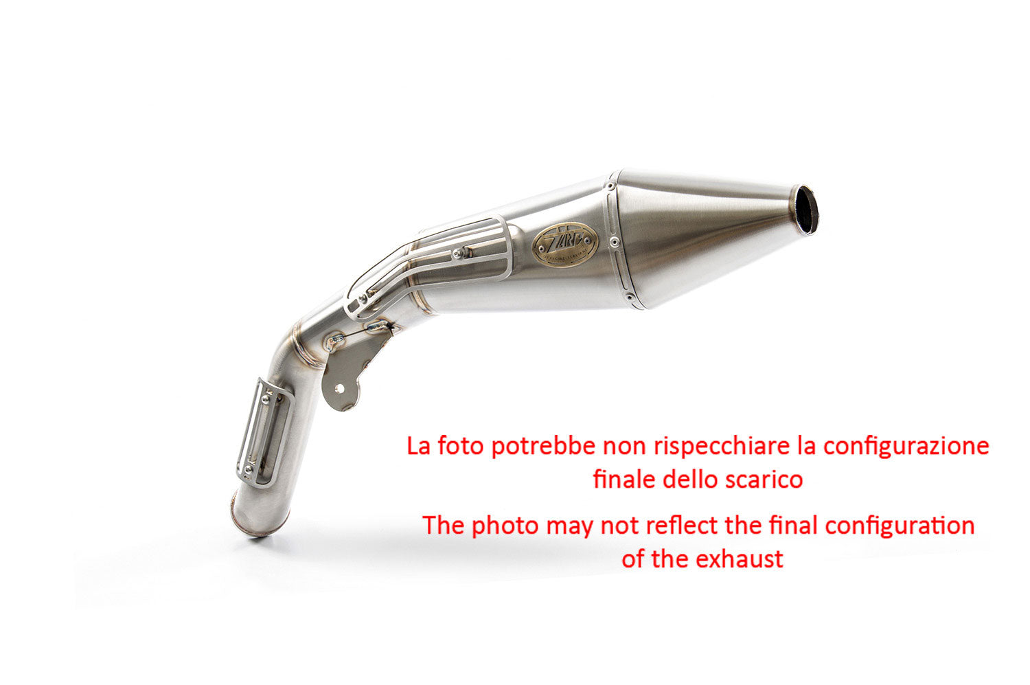 TERMINALE SCARICO ZARD R80 INOX OMOLOGATO EURO5 BMW R NineT PURE 2021-23