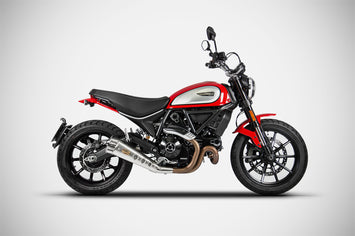 ZARD SLIP-ON LIMITED EDITION STAINLESS STEEL RACING DUCATI SCRAMBLER 800 2021-22