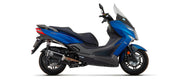 COMPLETE EXHAUST URBAN ALUMINUM BLACK-STEEL BLACK ARROW KYMCO X-TOWN 125 21-22