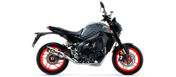 SCARICO COMPLETO ARROW EURO5 BASSO THUNDER TITANIO-CARBONIO YAMAHA MT-09 2021-22