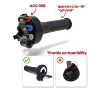 RIGHT SWITCH + GAS INTEGRATED CONTROLS JETPRIME BMW S 1000 RR 2015 - 21