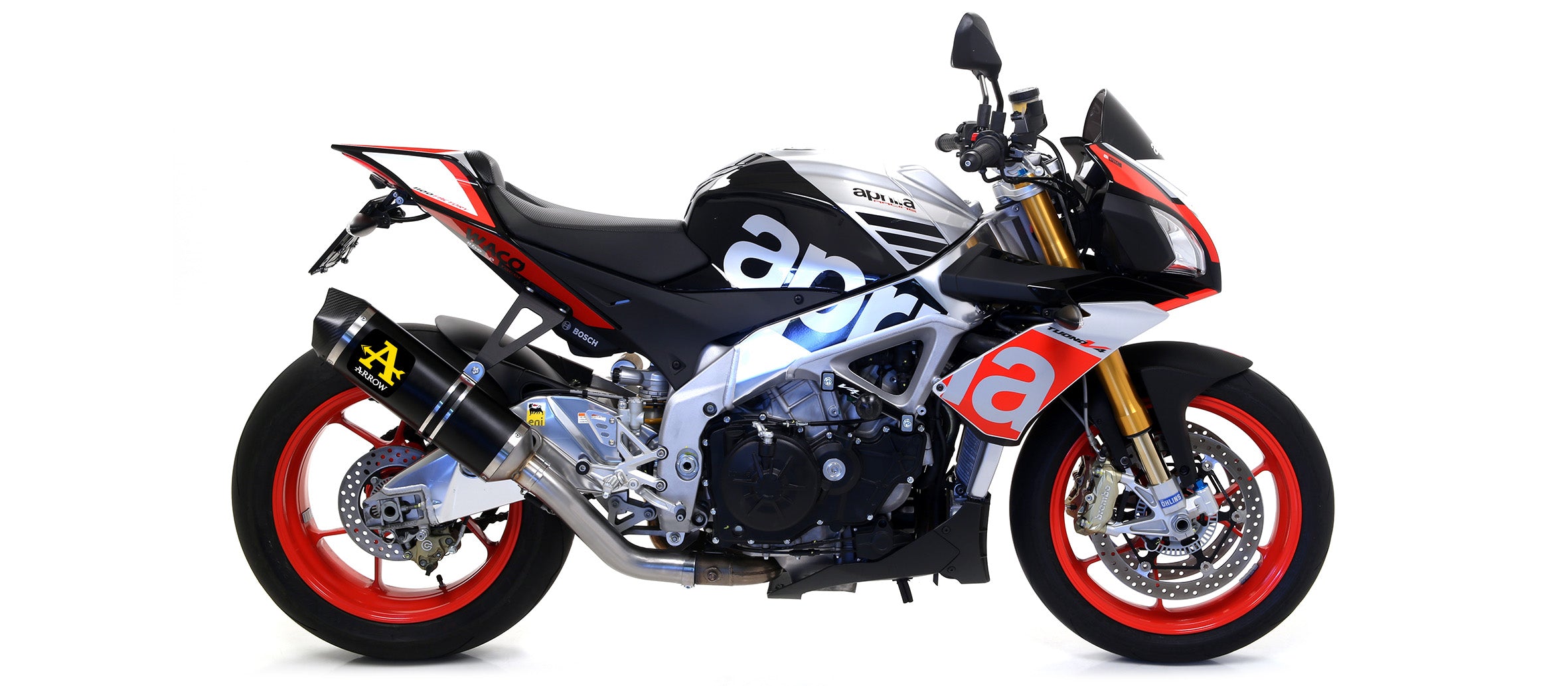 SILENCER RACE-TECH APP TIT-CARB Ø 60MM ARROW APRILIA TUONO V4 1100 15-16