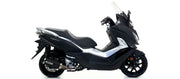 COMPLETE EXHAUST APPR. EC+ECE URBAN BLACK ALU-BLACK ARROW SYM CRUISYM 125I 18-20