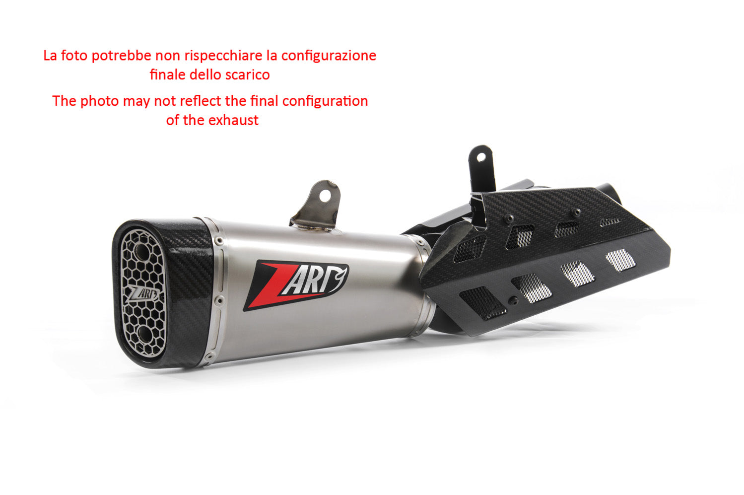 EXHAUST ZARD APPROVED EURO4 TITANIUM TRIUMPH STREET TRIPLE 765 2017-19