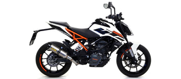 SCARICO COMPLETO ARROW THUNDER TITANIO-CARBONIO KTM DUKE 125 2017-20