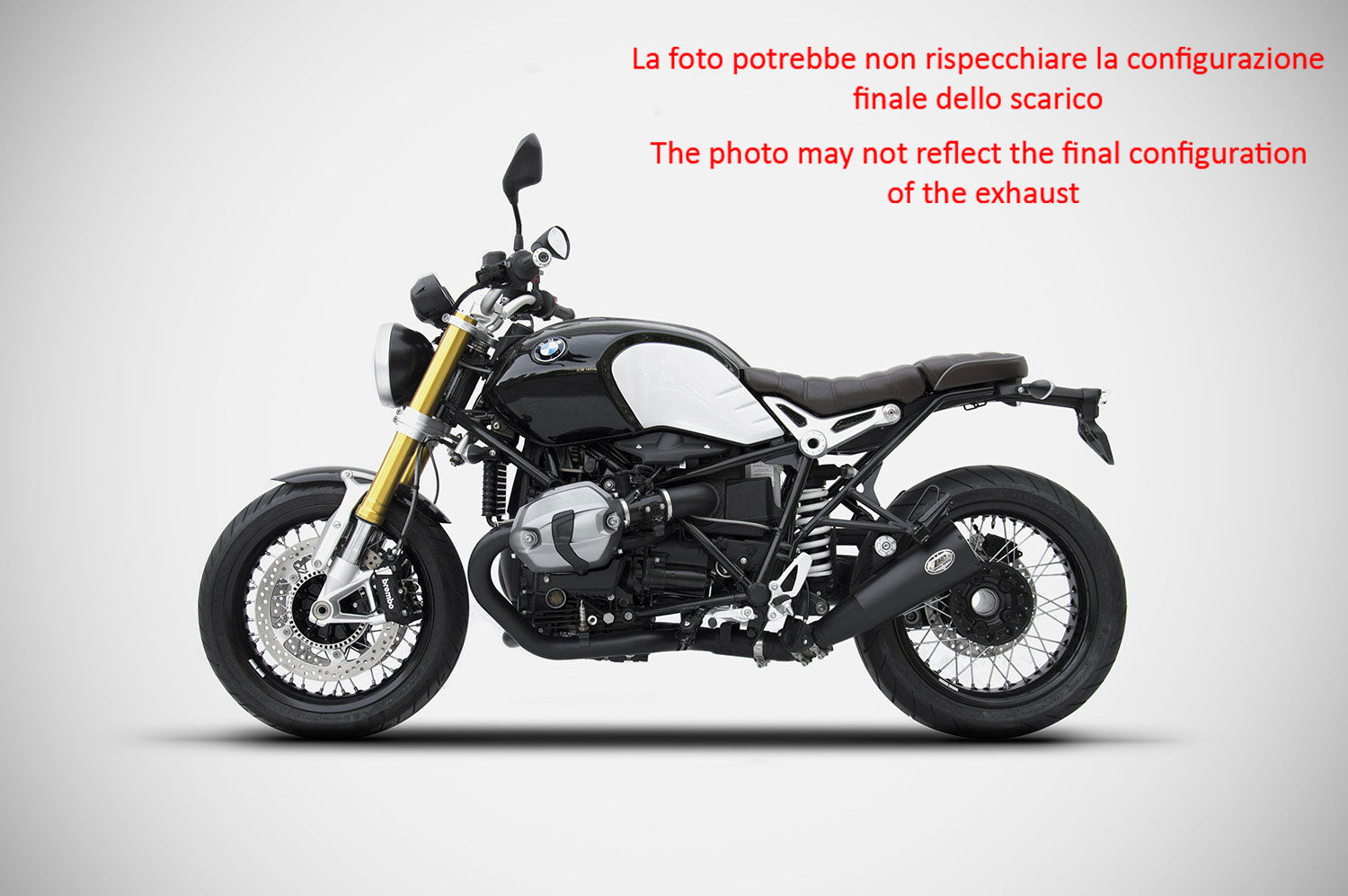 COMPLETE EXHAUST ZARD BAD CHILD RACING STEEL BMW R NineT URBAN GS 2015-19 
