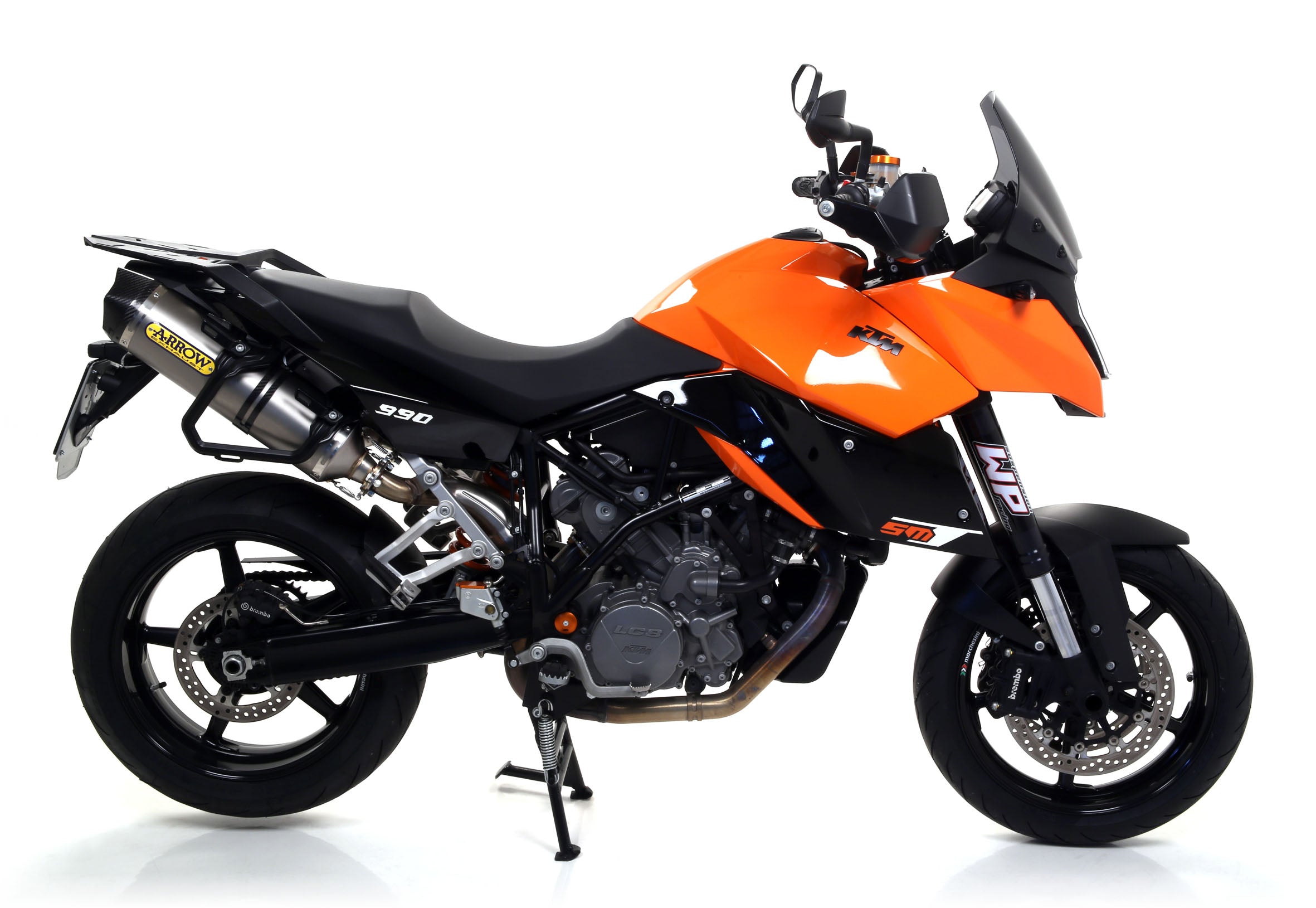 SCARICO MARMITTA RACE-TECH TITANIO-CARBONIO ARROW KTM 990 SMT 09-13