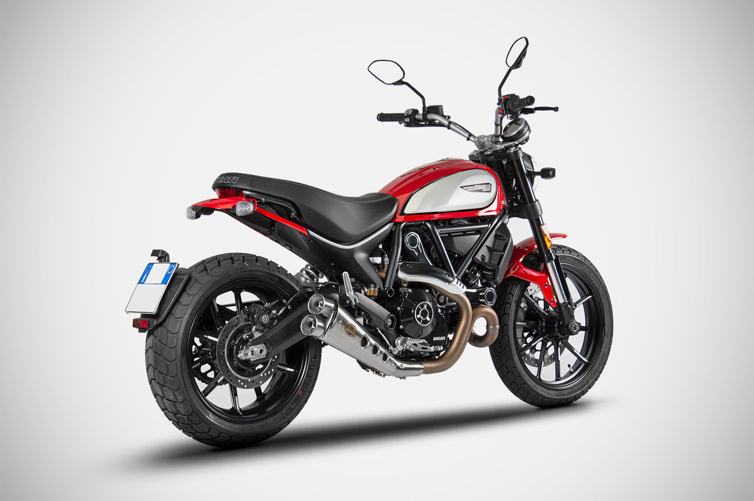 EXHAUST ZARD LIMITED EDITION STEEL RACING DUCATI SCRAMBLER 800 2021-22
