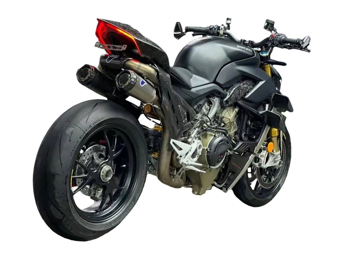 EXHAUST STEEL-TITANIUM SBK + T800 TERMIGNONI DUCATI STREETFIGHTER V4