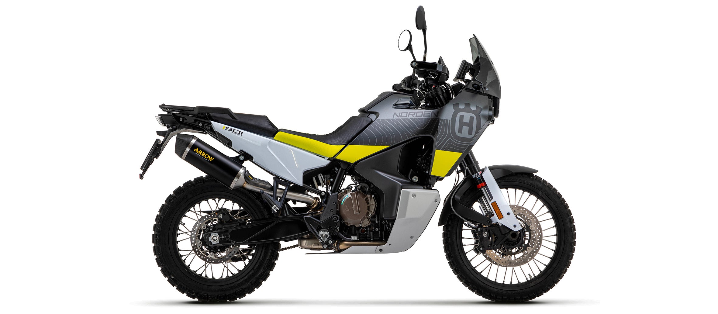 SCARICO OMOLOGATO RACE-TECH TITANIO-CARBONIO ARROW HUSQVARNA NORDEN 901 2022