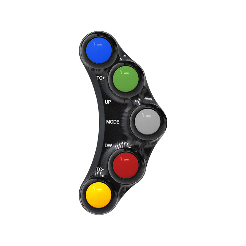 RACING LEFT HANDLEBAR SWITCH JETPRIME DUCATI PANIGALE 1199 / S / R 2012 - 17