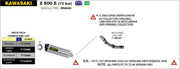 SCARICO MARMITTA RACE-TECH TITANIO-CARBONIO ARROW KAWASAKI Z 800 E 2013-16