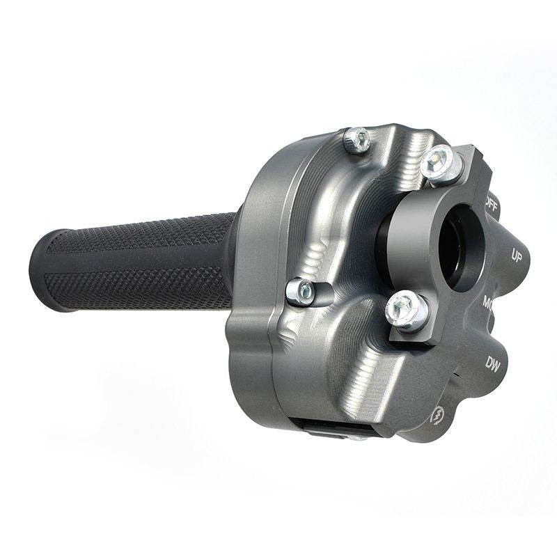 RIGHT SWITCH + GAS INTEGRATED CONTROLS TITANIUM JETPRIME YAMAHA YZF R1 2020>