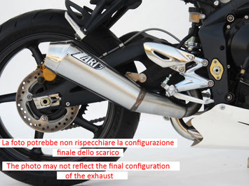 ZARD SLIP-ON STAINLESS STEEL CONICAL HOMOLOGATED TRIUMPH STREET TRIPLE 675 07-12