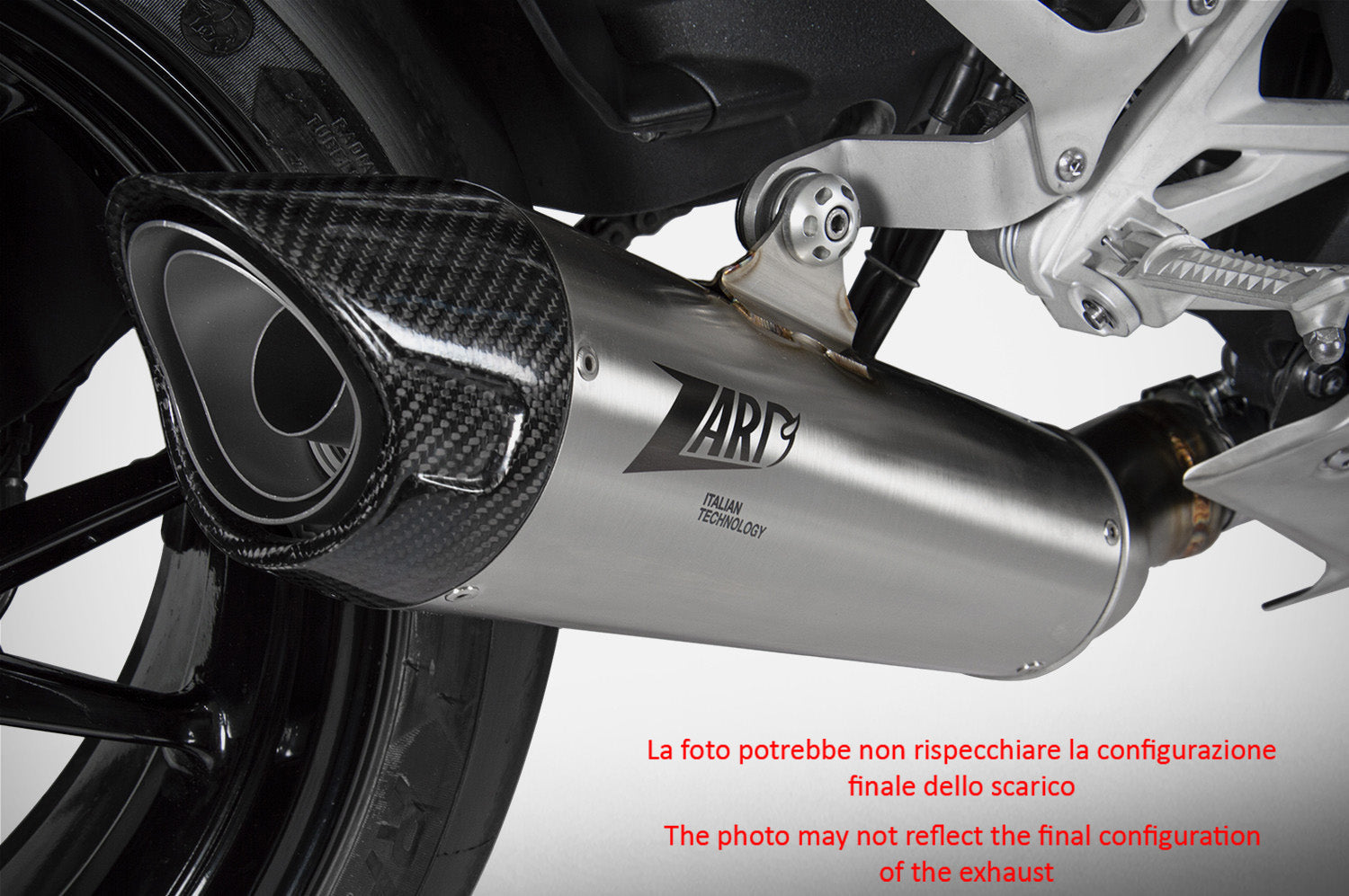 SILENCER EXHAUST RACING ZARD TITANIUM TRIUMPH SPEED TRIPLE 1200 RS/RR 2021-23