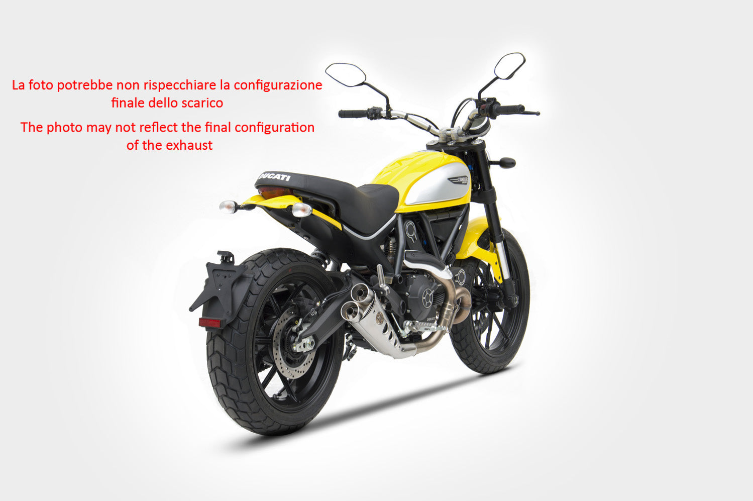 TERMINALE SCARICO ZARD LIMITED EDITION INOX EURO4 DUCATI SCRAMBLER 800 2017-19