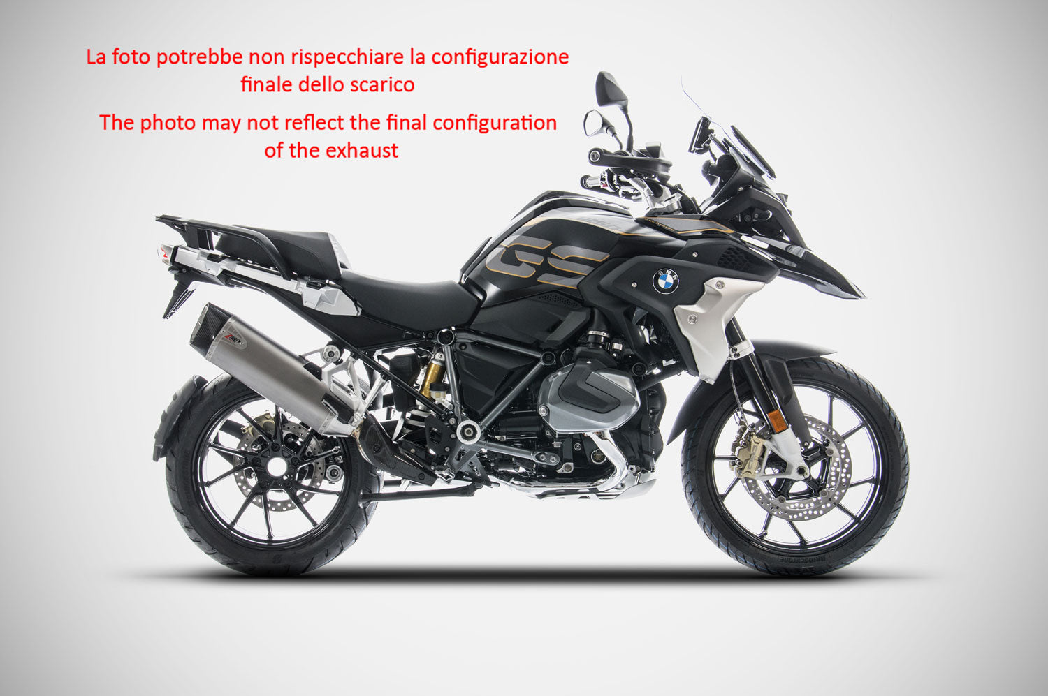TERMINALE SCARICO ZARD TITANIO RACING BMW R 1250 GS ADV 2019-20