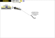 SILENCER X-KONE ARROW HONDA CRF 300 L 2021-