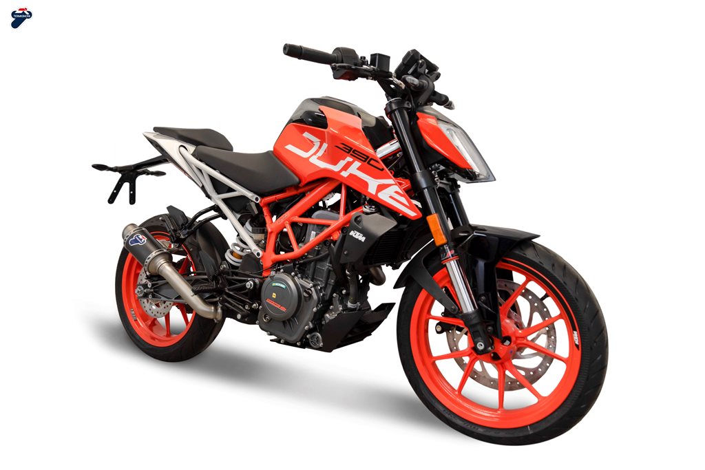 TERMINALE SCARICO RACING TERMIGNONI GP STYLE CARBONIO KTM DUKE 390 2017 - 19
