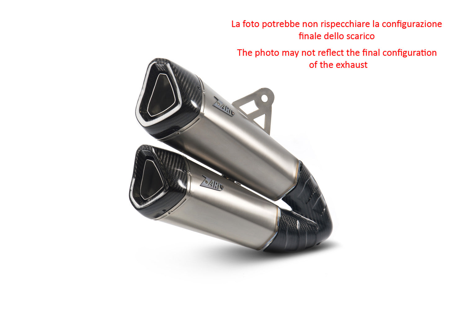SILENCER EXHAUST ZARD TITANIUM RACING INDIAN FTR 1200 2018-20